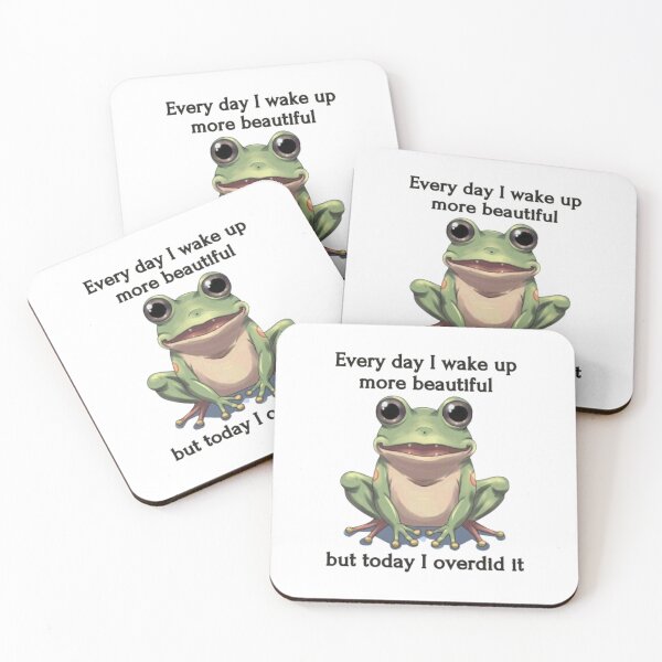 Item preview, Frog : Every day i wake up more designed and sold by LONE SPIRIT CO..