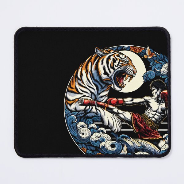 Item preview, Kickboxing Nak Muay Tiger Fighter designed and sold by RedDesignSyc.