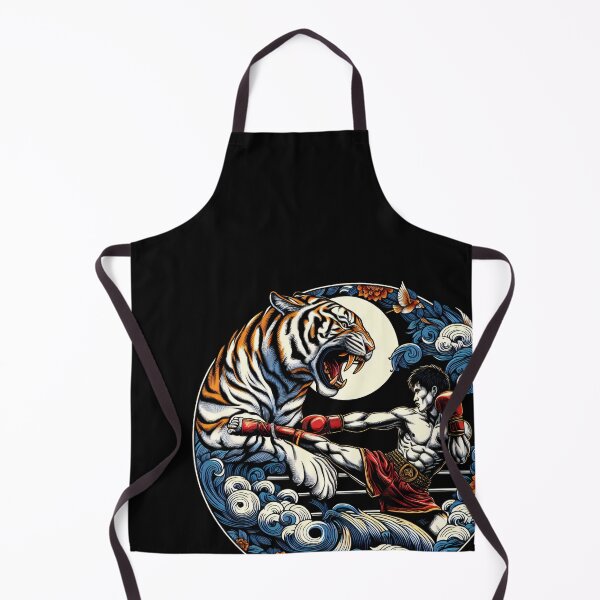 Item preview, Kickboxing Nak Muay Tiger Fighter designed and sold by RedDesignSyc.