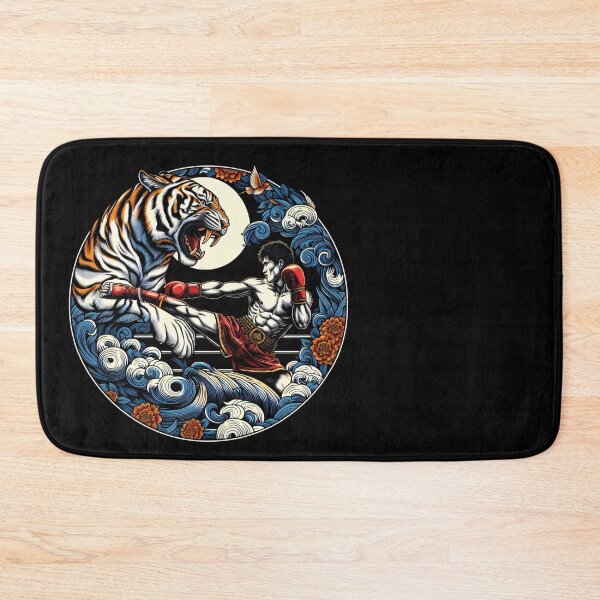 Item preview, Kickboxing Nak Muay Tiger Fighter designed and sold by RedDesignSyc.