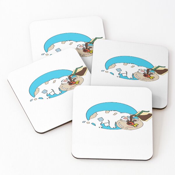 Item preview, cat cofe and a Fish and more cofe-funny designed and sold by Olojo.