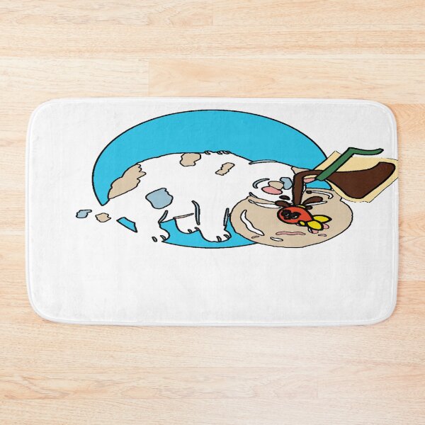 Item preview, cat cofe and a Fish and more cofe-funny designed and sold by Olojo.