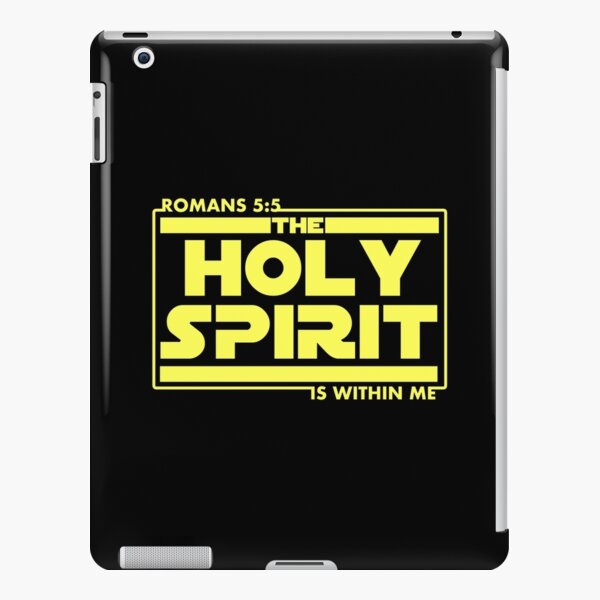 Holy Spirit Is Within me - Romans 5:5 Bible Scripture Verse Christian Gift iPad Snap Case