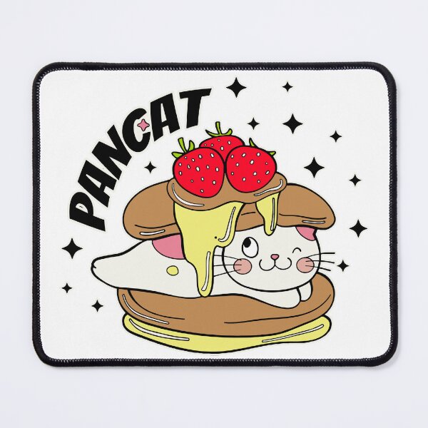 Item preview, PanCat with 3 Strawberries designed and sold by YLinDesign.