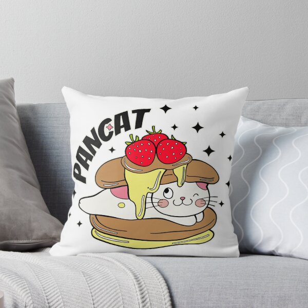 Item preview, PanCat with 3 Strawberries designed and sold by YLinDesign.