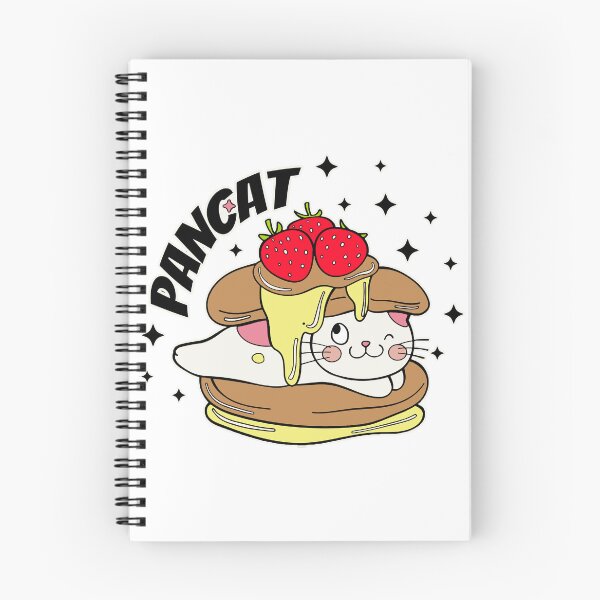 Item preview, PanCat with 3 Strawberries designed and sold by YLinDesign.