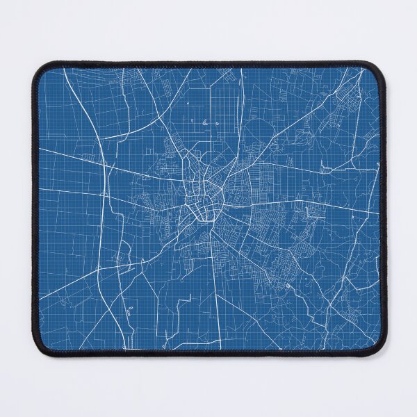 Item preview, Debrecen City Map of Hungary - Blueprint designed and sold by deMAP.