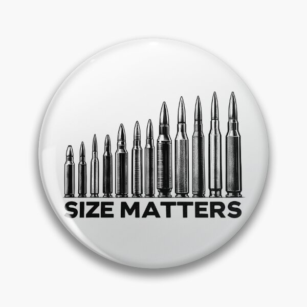 Item preview, Size Matters - bullets, ammos & guns designed and sold by FunnyStoopid.