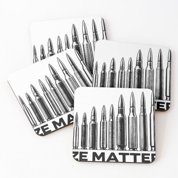 Item preview, Size Matters - bullets, ammos & guns designed and sold by FunnyStoopid.