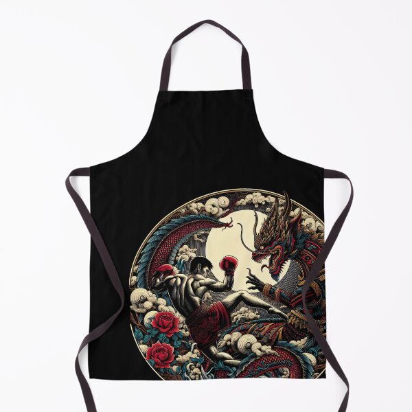 Item preview, Kickboxing Nak Muay Naga Fighter designed and sold by RedDesignSyc.