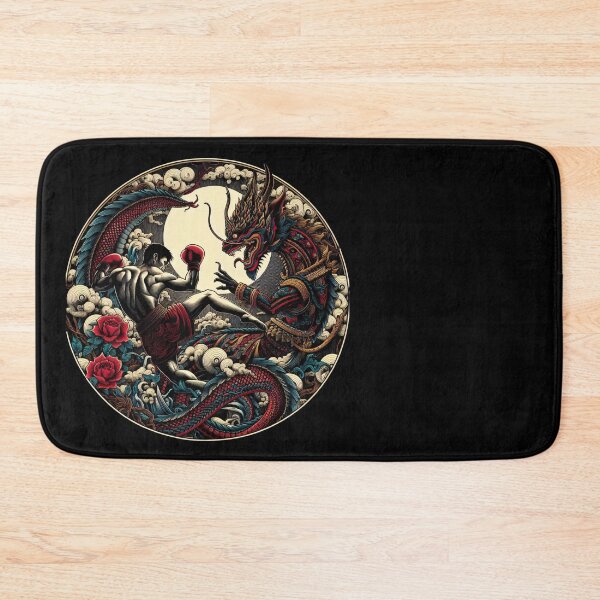 Item preview, Kickboxing Nak Muay Naga Fighter designed and sold by RedDesignSyc.
