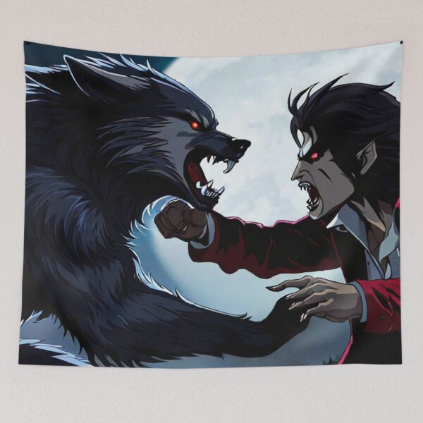 Item preview, Vampire vs Werewolf designed and sold by Digital-Cultist.