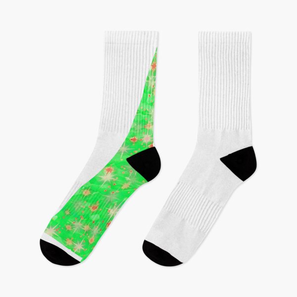 Item preview, Watercolor Christmas tree, vivid colors, intense green and red. designed and sold by My-fake-places.