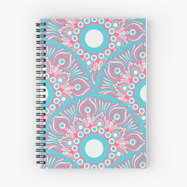 Item preview, Sunset on Sea Anemone Dot Mandala Scallop designed and sold by Triplicate Limited.