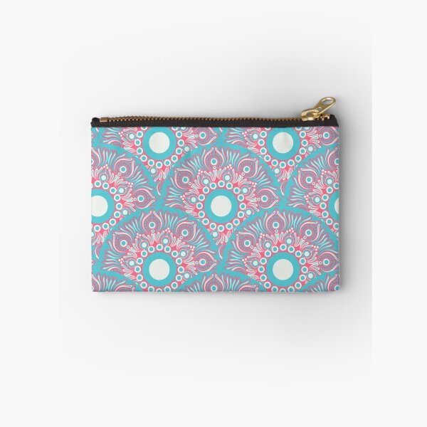 Item preview, Sunset on Sea Anemone Dot Mandala Scallop designed and sold by Triplicate Limited.