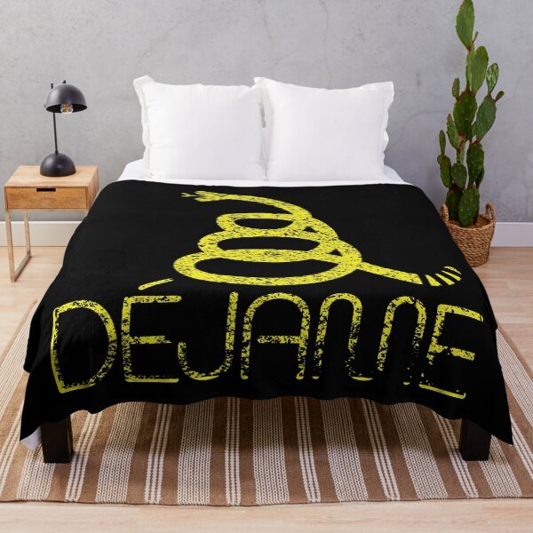 Item preview, DEJAME - Leave Me Alone Spanish Yellow Gadsden Snake, Dont Tread on Me designed and sold by pelagio.