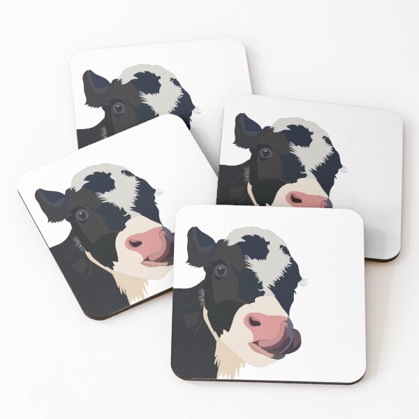 Item preview, Silly Tongue Out Cow Illustration designed and sold by NeonPinkTears.