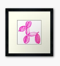 Balloon Animal Framed Print