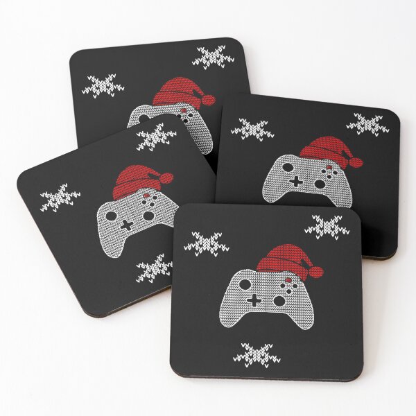 Item preview, Gaming Controller Space Invaders Christmas with Wool Knitting Design designed and sold by CottonGarb.