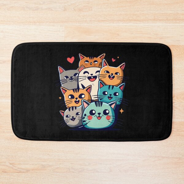 Item preview, Assorted Cat Faces designed and sold by NNisu.