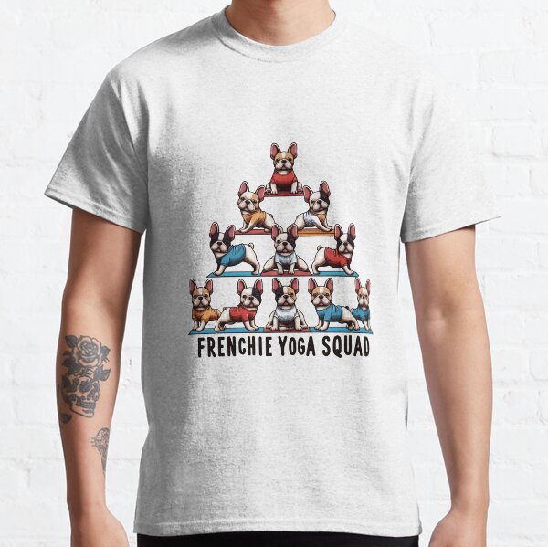 Frenchie hot sale yoga shirt