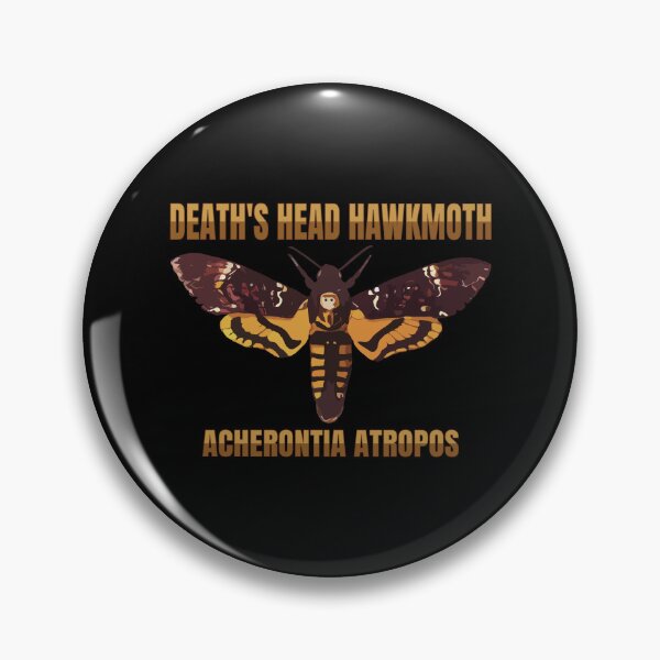 Item preview, Death's-head Hawk Moth Acherontia Atropos Love Beautiful Moths designed and sold by Maljonic.