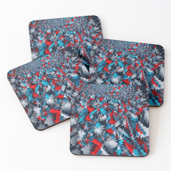 Item preview, Surrealism and modern art 3d painting in colorful spots designed and sold by Carlos Gudino.