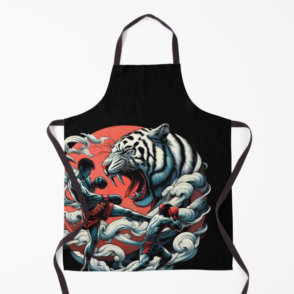 Item preview, Kickboxing Muay Thai Eye of the Tiger Fighter designed and sold by RedDesignSyc.