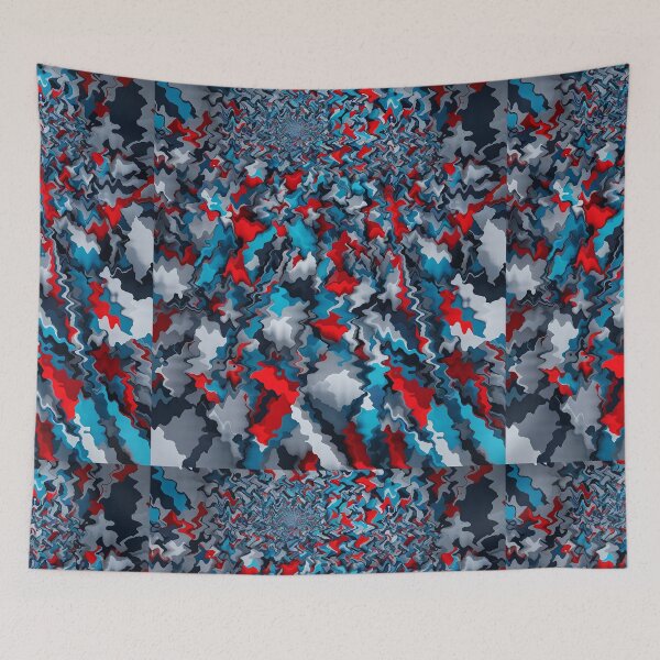 Item preview, Surrealism and modern art 3d painting in colorful spots designed and sold by Carlos Gudino.