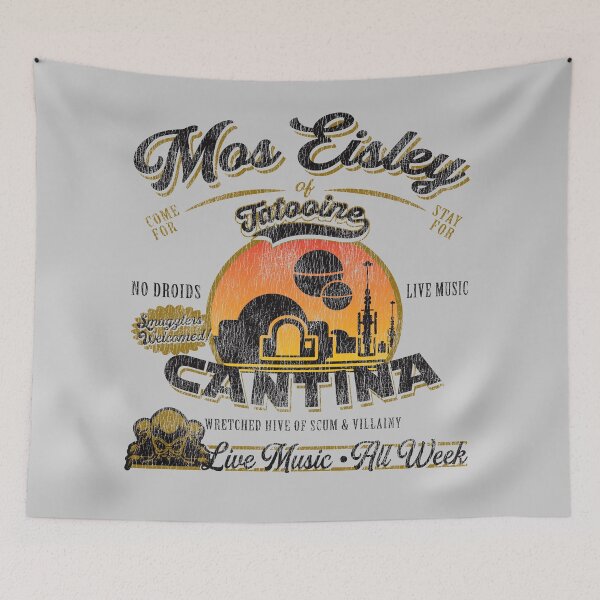 Item preview, Mos Eisley Cantina Tatooine Lts Worn Out designed and sold by Alema Art.