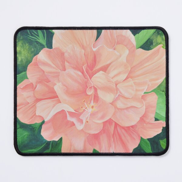 Item preview, Coral Double Hibiscus designed and sold by Judy Geller.