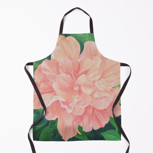 Item preview, Coral Double Hibiscus designed and sold by Judy Geller.