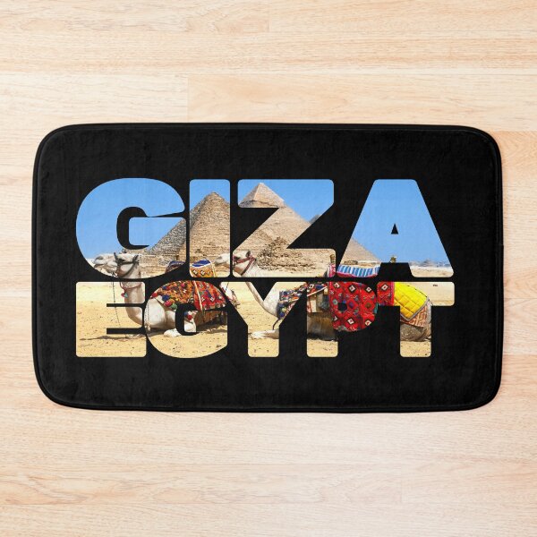 Item preview, GIZA EGYPT Ancient Pyramids with Camels designed and sold by Adam Gormley.
