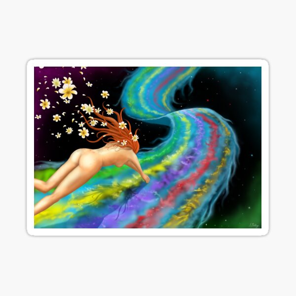Go with the Flow Sticker