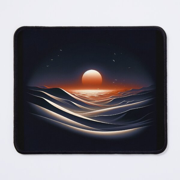 Item preview, Sardonic Sunrise: Ethereal Desert in Minimal Style designed and sold by ByDigitalDream.