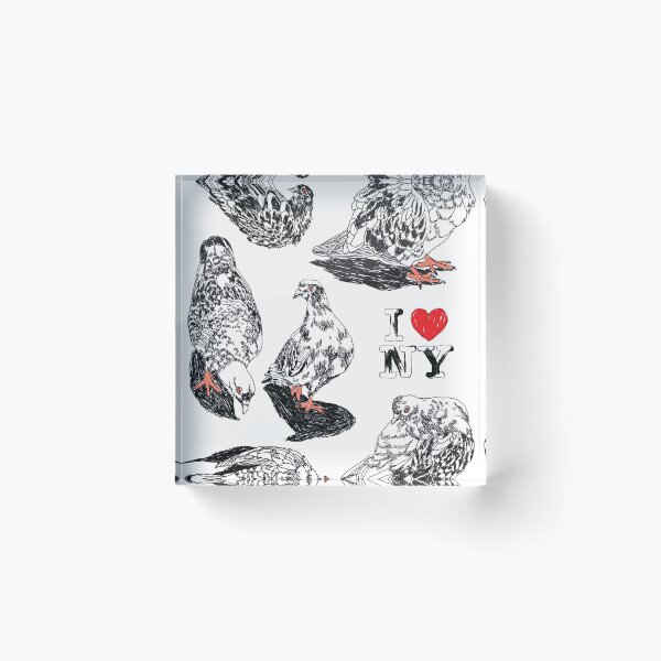Item preview, Pigeons of NY designed and sold by aya-rosen.