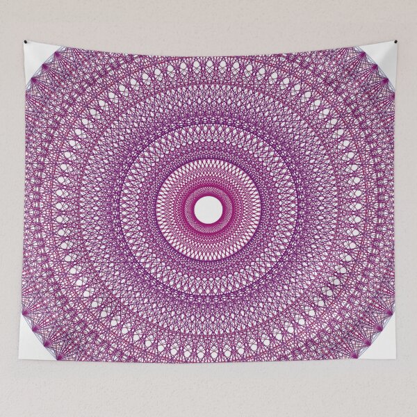Item preview, Mandala Pattern 2 [11003-P1P6P2P3P4P5-WB] designed and sold by LottMultimedia.