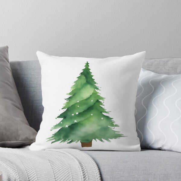Item preview, Watercolor Christmas Tree designed and sold by GypsyGarou.