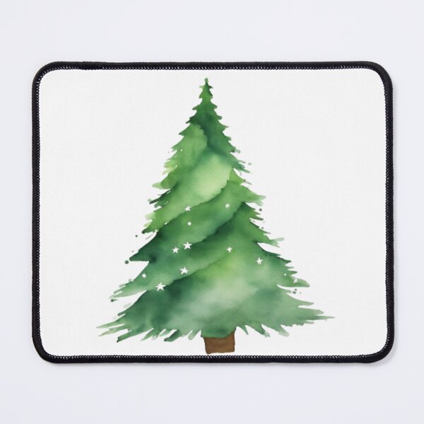 Item preview, Watercolor Christmas Tree designed and sold by GypsyGarou.