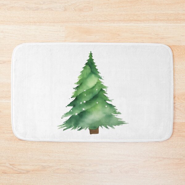 Item preview, Watercolor Christmas Tree designed and sold by GypsyGarou.