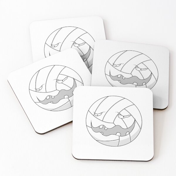 Item preview, volleyball with an ugly face designed and sold by FerdiEverywhere.