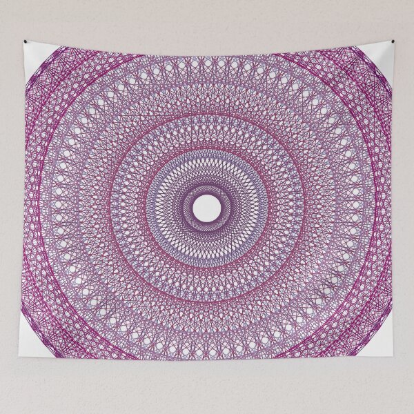 Item preview, Mandala Pattern 2 [12204-P1P6P2P3P4P5-WB] designed and sold by LottMultimedia.