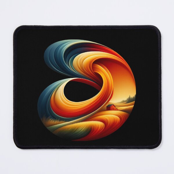 Item preview, Energetic Rural Dance: Neoclassical Vibrance Abstract Art designed and sold by ByDigitalDream.