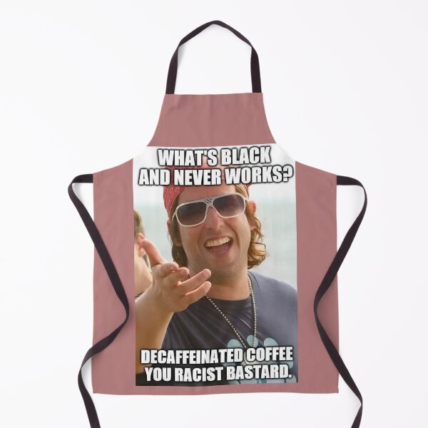Item preview, What's black and never works? designed and sold by Madwerkz.