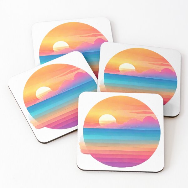 Item preview, Sunset Mirage: Mastering the Craft of Gradient Color Spectrums (186) designed and sold by WASjourney.