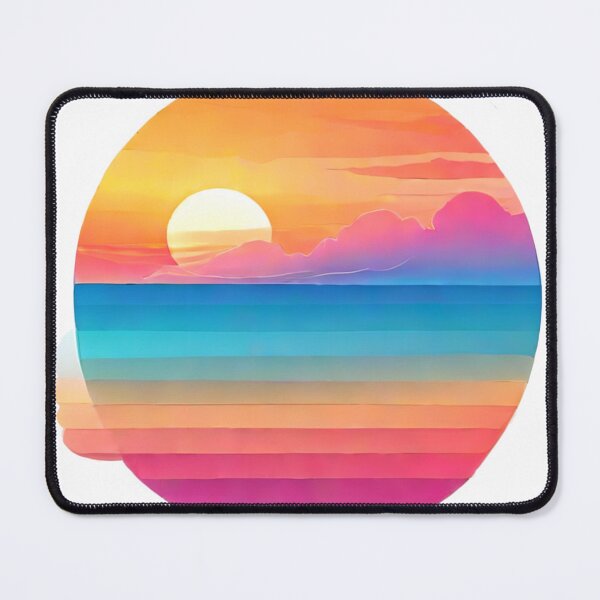 Item preview, Sunset Mirage: Mastering the Craft of Gradient Color Spectrums (186) designed and sold by WASjourney.