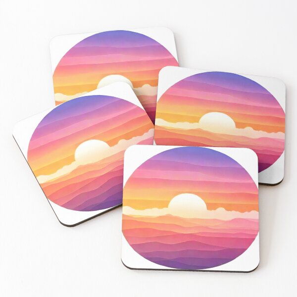 Item preview, Chromatic Dawn: Exploring the Magic of Sunrise Gradient Art (187) designed and sold by WASjourney.
