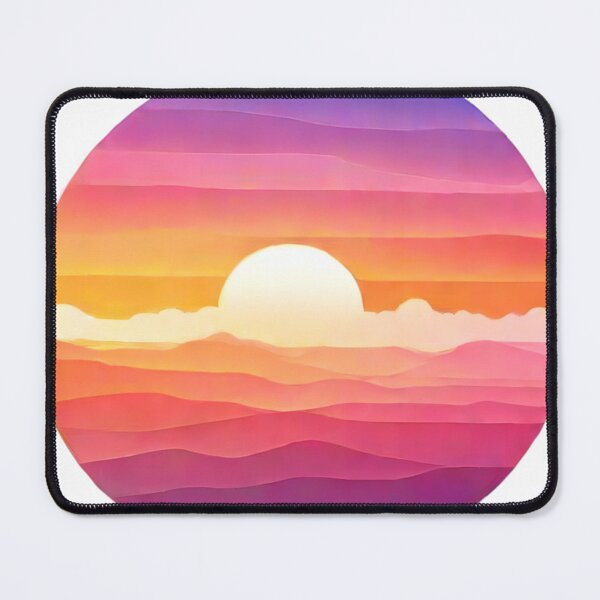 Item preview, Chromatic Dawn: Exploring the Magic of Sunrise Gradient Art (187) designed and sold by WASjourney.