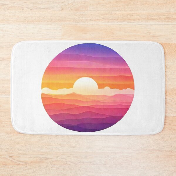 Item preview, Chromatic Dawn: Exploring the Magic of Sunrise Gradient Art (187) designed and sold by WASjourney.