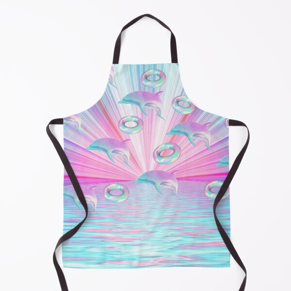 Item preview, Vaporwave Pastel Goth Dolphin Wave designed and sold by kandycoded.
